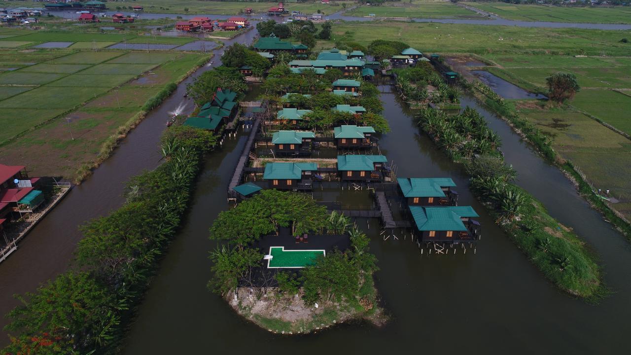 Inle Heritage Stilt Houses Ywama Exterior foto